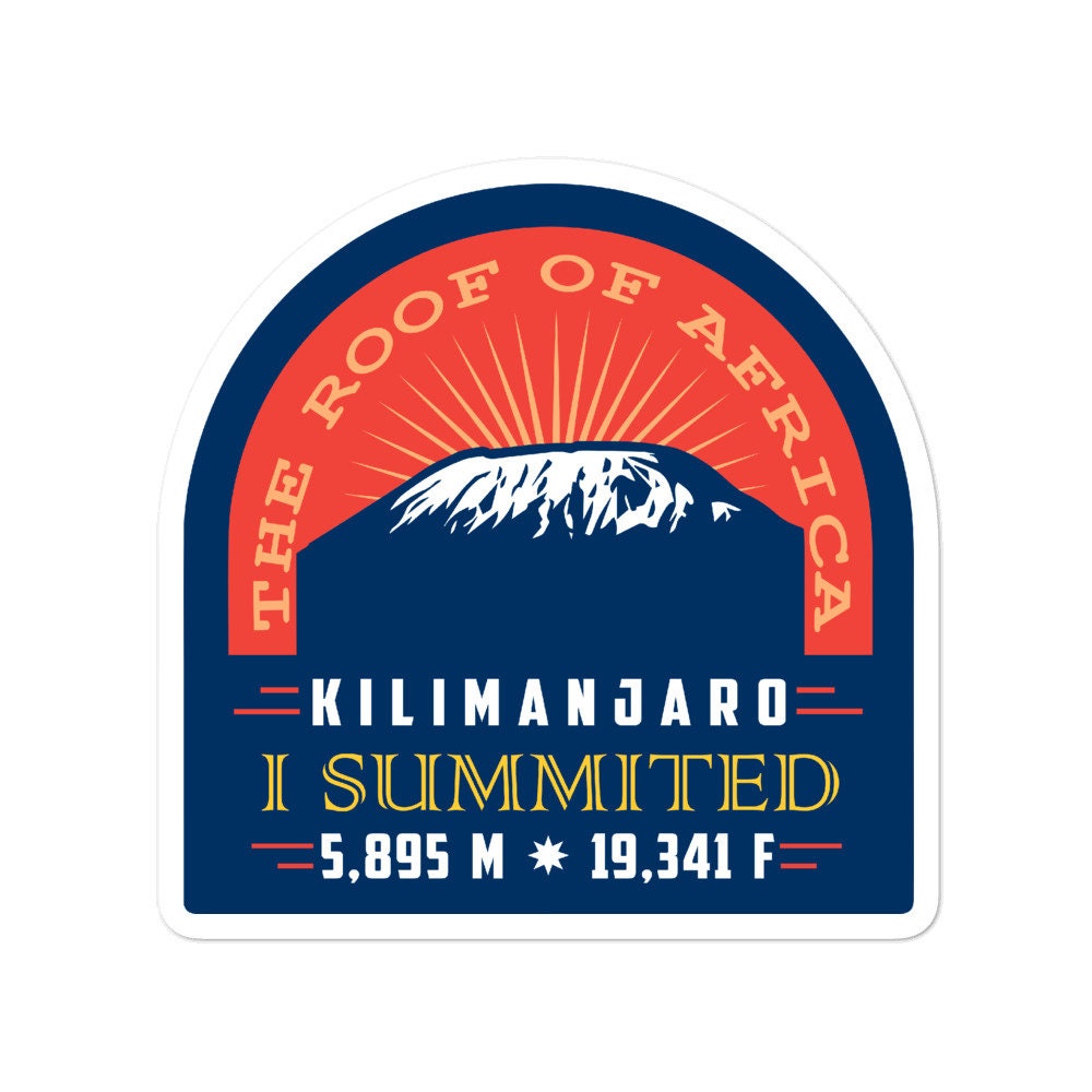 I Summited Mount Kilimanjaro Sticker