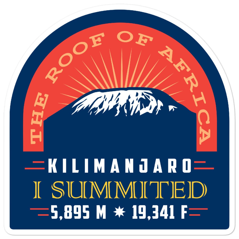I Summited Mount Kilimanjaro Sticker