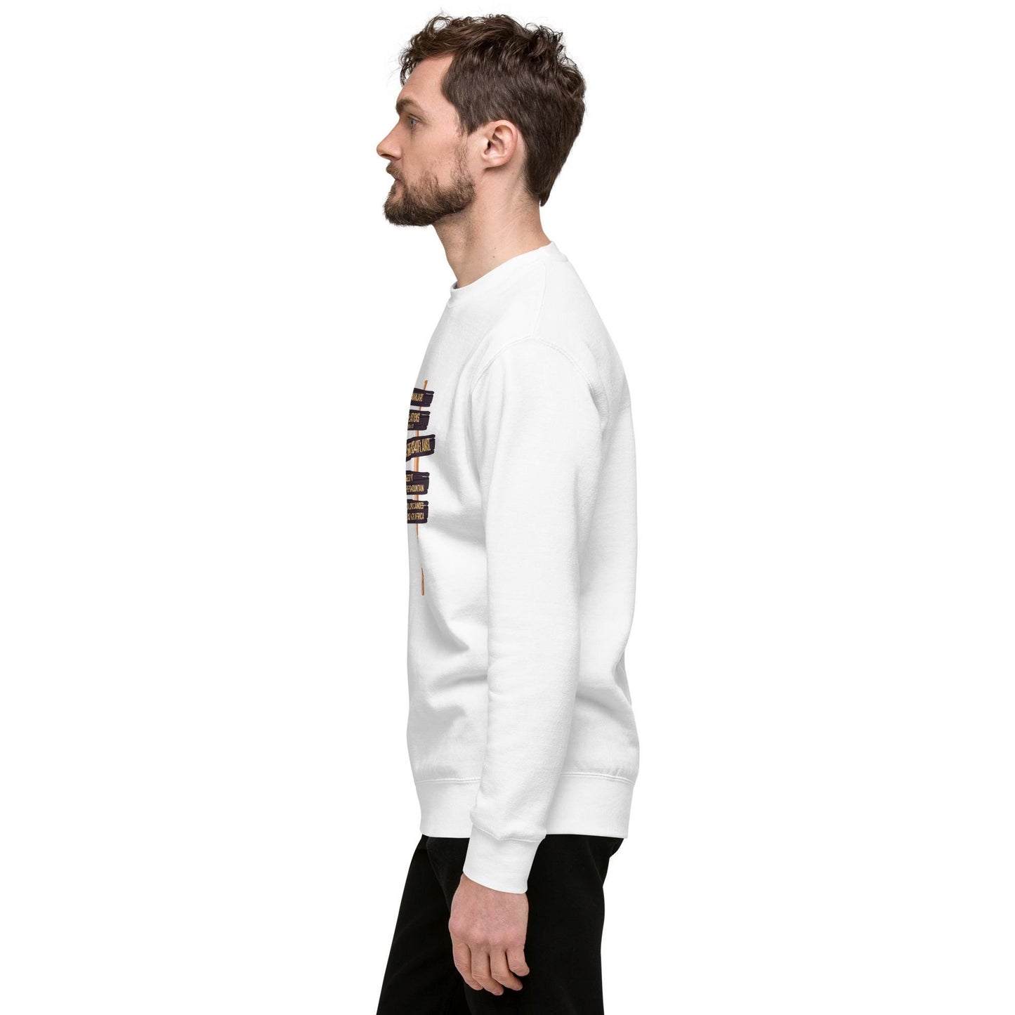 Exclusive Kilimanjaro Summit Sign Unisex-Premium-Pullover