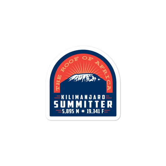 Kilimanjaro Summitter Sticker