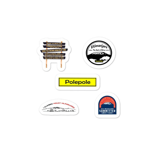 Kilimanjaro Small Sticker Pack| Mount Kilimanjaro Small Sticker Gift Pack