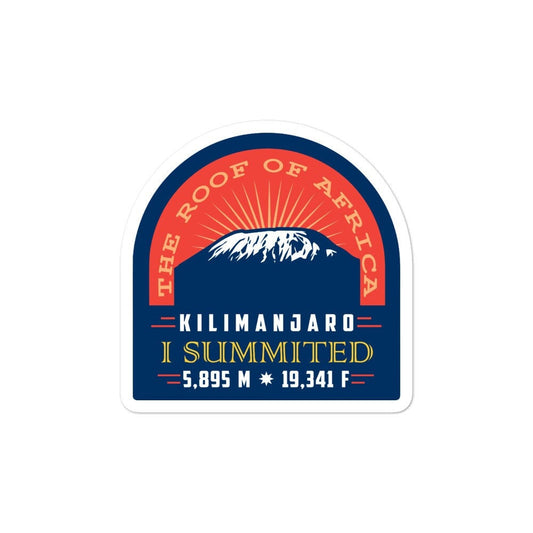 I Summited Mount Kilimanjaro Sticker